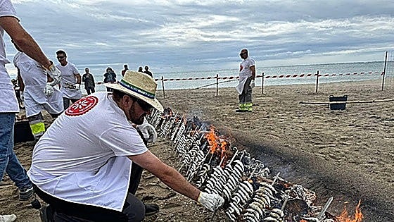 Mijas to serve up 600 kilos of skewered sardines to mark International Workers' Day