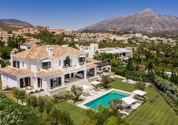 Villa for sale in the Nueva Andalucia district of Marbella.