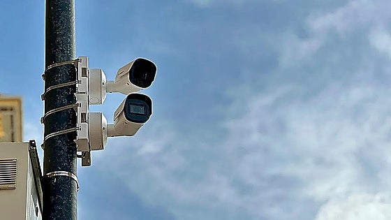 The devices will be high-resolution IP cameras.