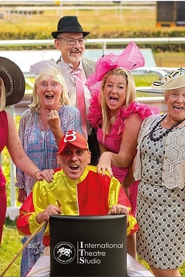 The cast of Ladies Day.