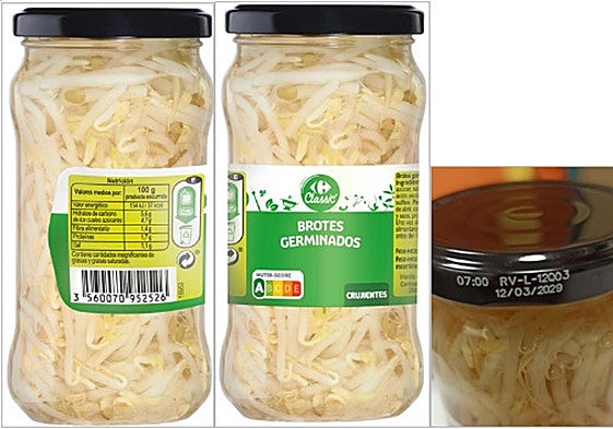 Carrefour bean sprouts recalled across Spain due to salmonella discovery