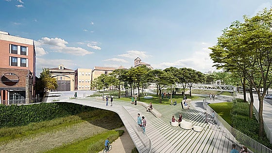 Malaga's mayor sets eight-year deadline for 'plaza-bridges' over Guadalmedina riverbed