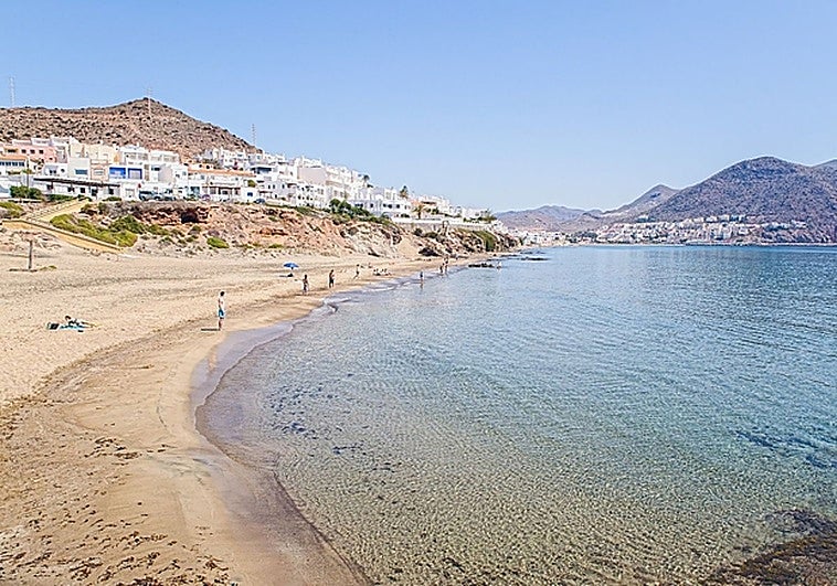 San José beach, in Níjar, one of the Blue Flag beaches in Almería.
