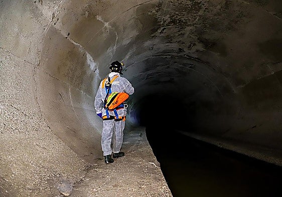 An underground policeman.