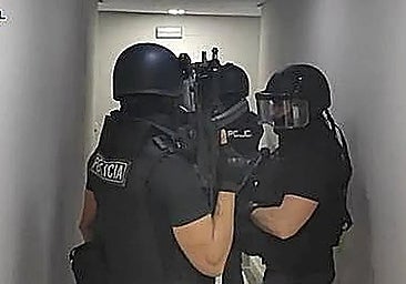 Archive photo from an operation of the National Police in Spain.