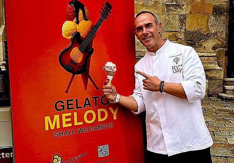 Imagen principal - The ice-cream from Torre del Mar that went to Eurovision