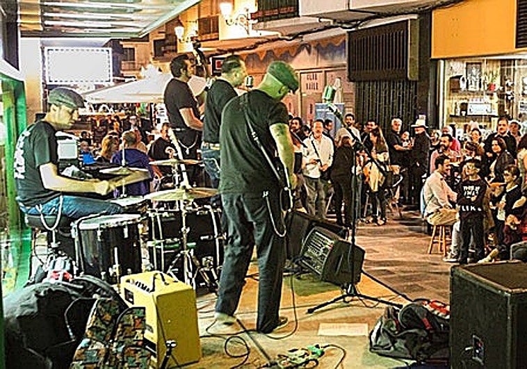Performances take place in various areas of the town.