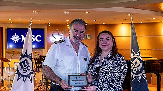 Gibraltar marks the tenth inaugural cruise call this year with the arrival of MSC Opera
