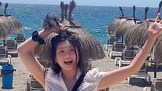 The Korean influencer who has put Almeria on the map