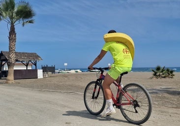 Surveillance on the beaches of Rincón de la Victoria