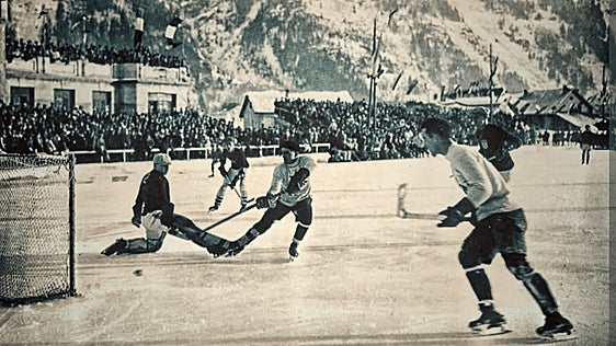 Great Britain and Spain as ice hockey powers
