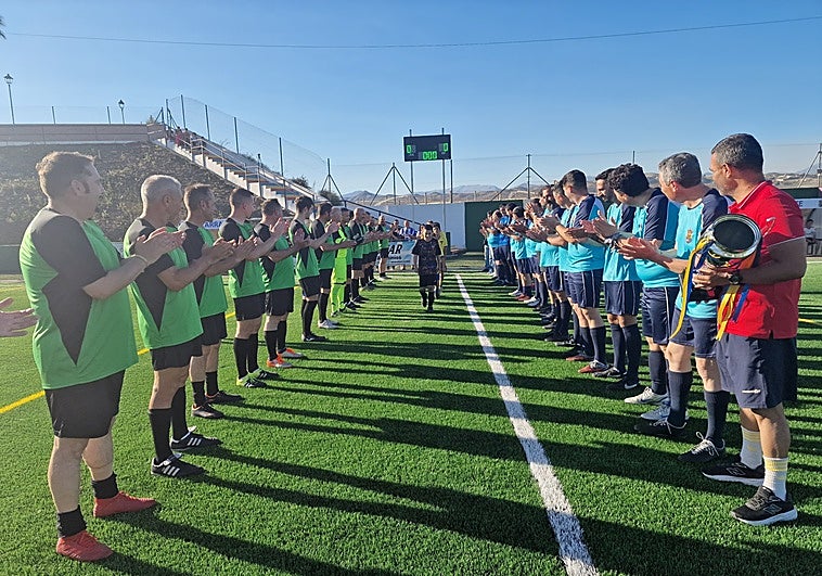 The match between the Guardia Civil and politicians.