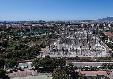 The Los Ramos electrical substation in Malaga.