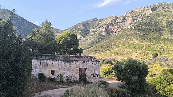 The abandoned mining complex where Malaga dug for silver