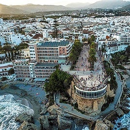 Aerial view of Nerja