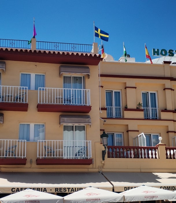One of the most seen flags on the Costa del Sol.