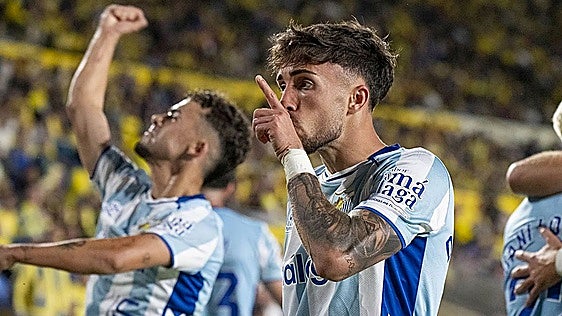 David Larrubia gives Malaga CF one-goal advantage going back to La Rosaleda