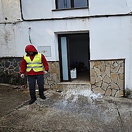Archive photo from the floods in the Serranía de Ronda in Malaga province this past winter.