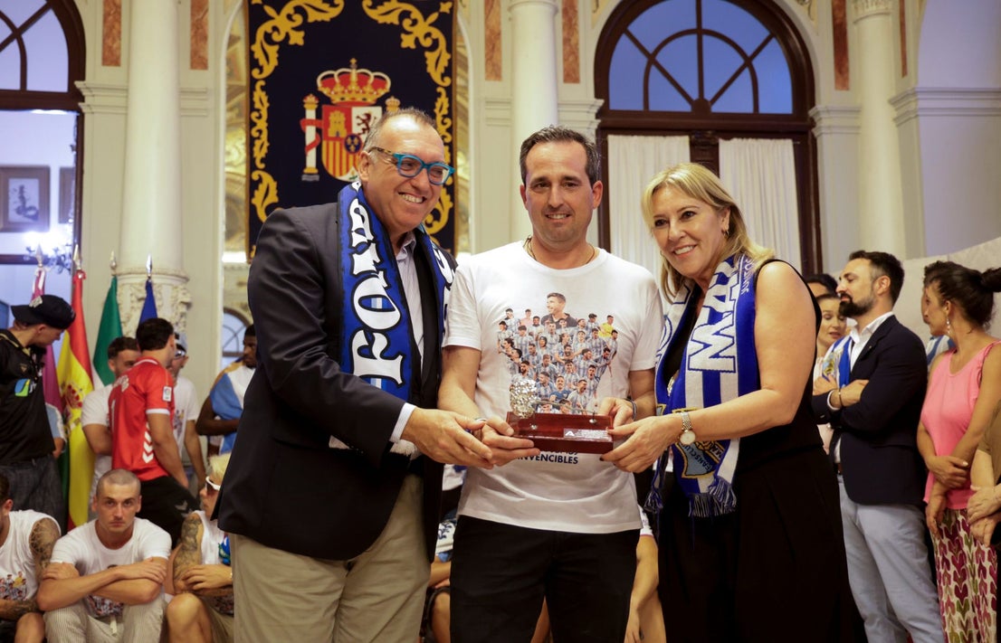 Malaga CF's promotion open-top tour - in pictures