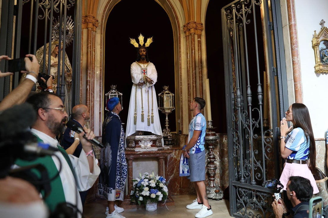 Malaga CF's promotion open-top tour - in pictures