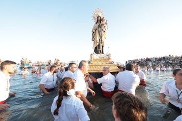 The Virgen del Carmen festivities in El Palo in Malaga city last year.