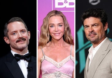 Elijah Wood, Denise Richards and Karl Urban.