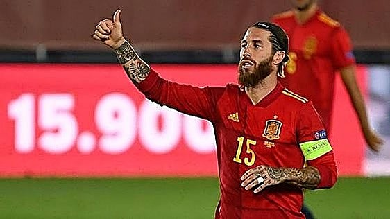 Sergio Ramos: The player most capped for Spain