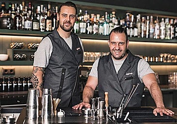 Marc Álvarez and Simone Caporale, the owners of Sips.