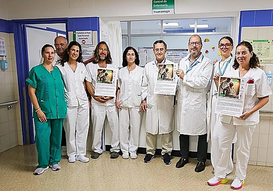 The traumatology unit of Hospital Regional in Malaga.