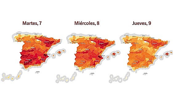 A quarter of Spain on alert for extreme heat: check if you’re at risk from the high temperatures