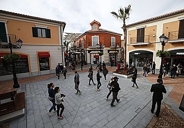 The Plaza Mayor shopping centre in Malaga.