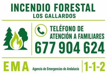 Special telephone number opened for families affected by the Almeria fire