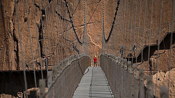 Malaga's Caminto del Rey among the world's 20 most spectacular hiking routes