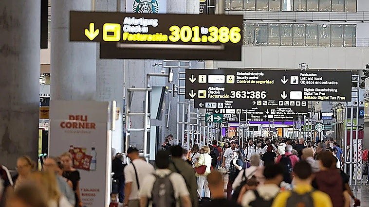 Malaga Airport breaks January-June record with over 13 million passengers