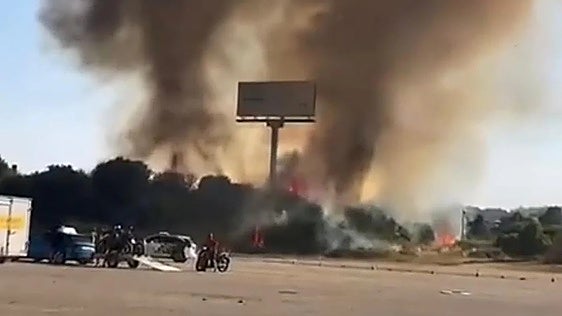 Torre del Mar fire perpetrator under investigation for several Vélez-Málaga fires in recent days