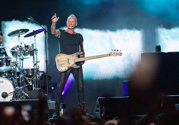 Sting concert in Granada.
