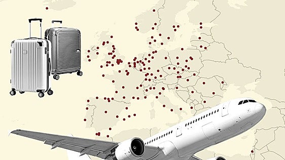 Malaga Airport connected to more destinations than ever before: 163 cities with direct flights