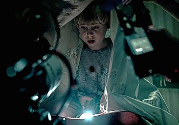 Little Liam Segu, the boy terrified by the Tooth Fairy in the debut film by Malaga-born Tony Morales.