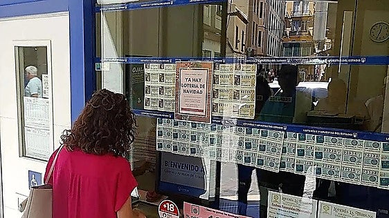 Malaga lottery retailers protest over commissions frozen for more than 20 years