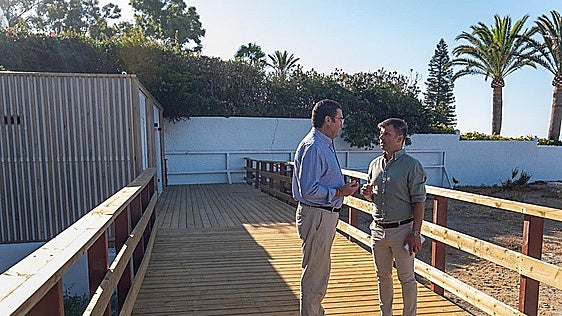 Marbella completes the section of the coastal path in Las Chapas