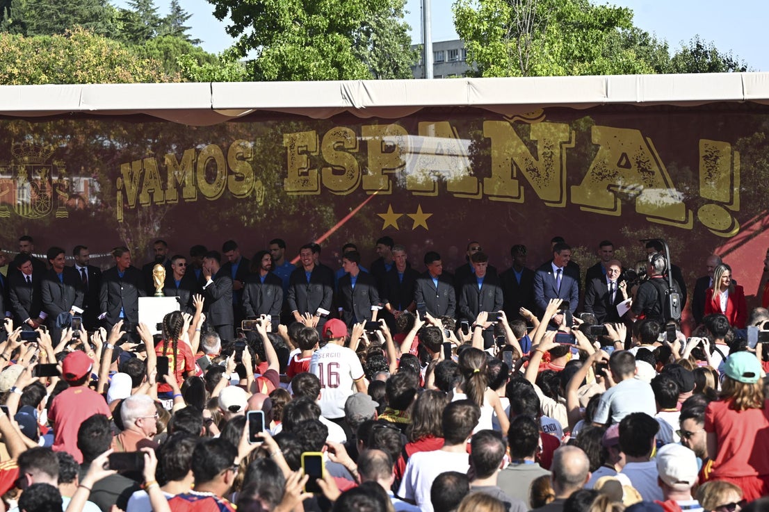 Spain's World Cup victory parade in Madrid