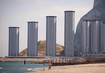A virtual rendering of the complex currently under construction on land reclaimed from the sea in Spanish waters.