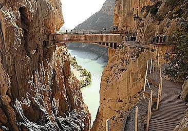 Caminito del Rey cancels visits for this Thursday and Friday
