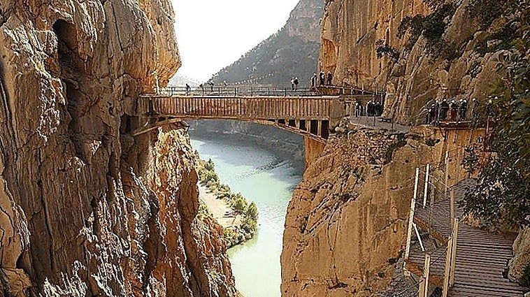 Caminito del Rey cancels visits for this Thursday and Friday