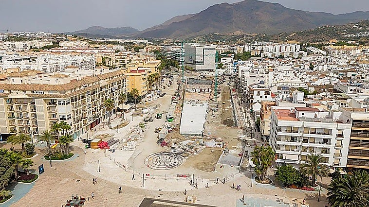 Final piece of Estepona's seafront makeover takes shape as boulevard work advances