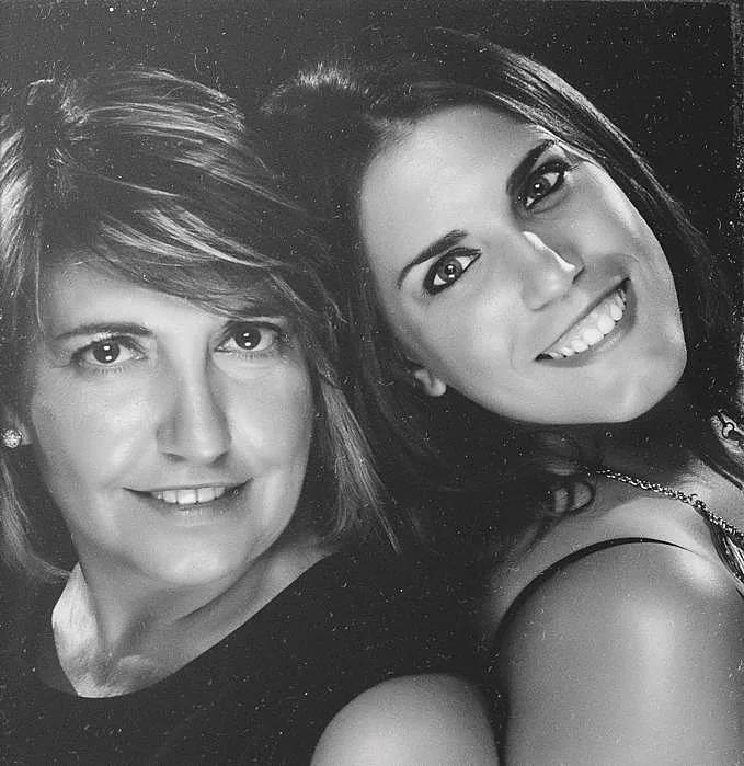 Carmen with her sister Brenda before her illness
