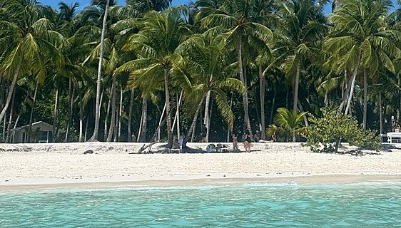 Beyond the resort line