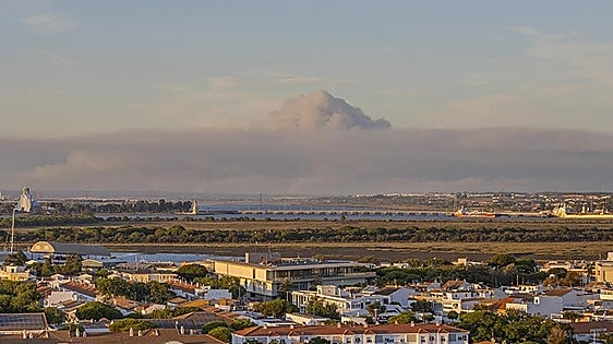 Huelva province fire reduces spread by half, but damaged surface exceeds 25,000 hectares