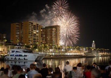 Fireworks and drones signal start of Malaga fair