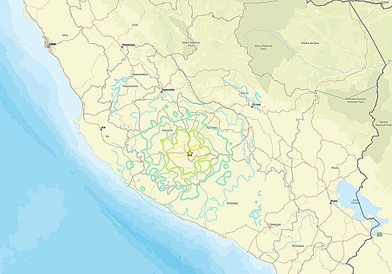 Magnitude 7.2 earthquake strikes rural Peru